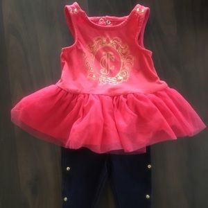 Baby girl's 6-9 months Juicy Couture